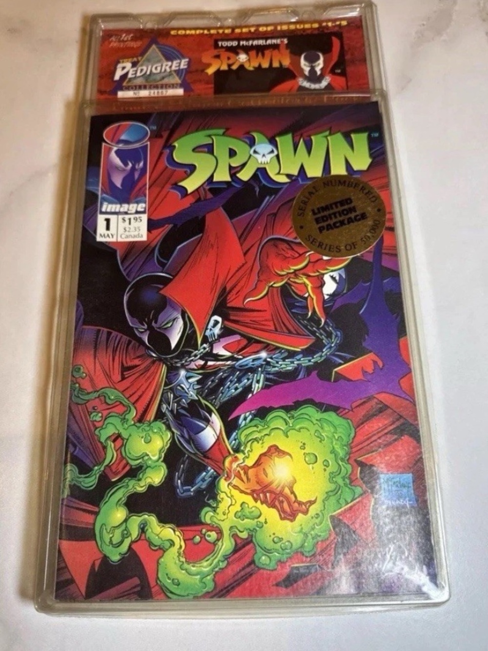 SPAWN #1-5 Ltd Edition~ 1st PRINT -A1